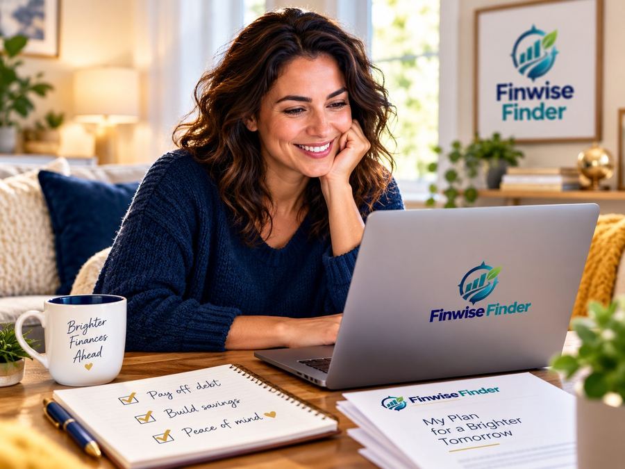 Woman reviewing resources on a laptop at home